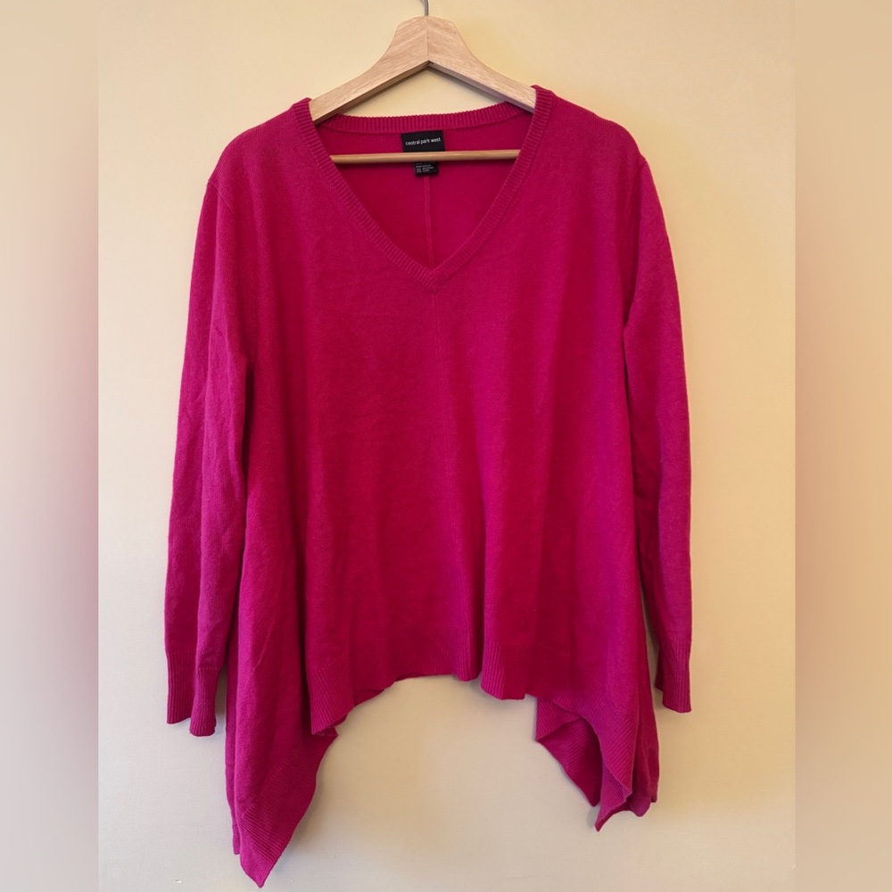 Central Park West Fuchsia Knit Top